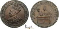 Frankreich Bronzemedaille Karl X. 1589-1590. -
