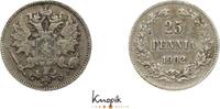 Finnland 25 Penniä 1 Nikolaus II. von Rußland 1894-1917. -