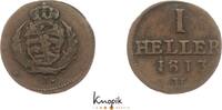 Sachsen-Albertinische Linie Cu Heller Friedrich August I. 1806-1827. -