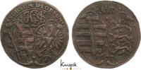 Sachsen-Albertinische Linie Cu Rechenpfennig Johann Georg II. 1656-1680. -