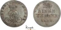 Braunschweig-Calenberg-Hannover, ab 1692 Kftm. Han 1/24 Taler Georg IV. 1820-1830. -