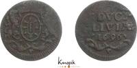 Brandenburg-Preußen Cu Duit Friedrich III. 1688-1701. -