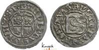 Pommern-Wolgast Doppelschilling Philipp Julius 1592-1625. -