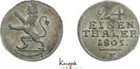 Hessen-Kassel 1/24 Taler Wilhelm I. 1803-1821. -
