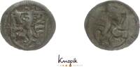 Sachsen-Kurfürstentum seit 1423 Einseitiger Pfennig Kurfürst Ernst, Albrecht & Wilhelm III. 1465-1482. -