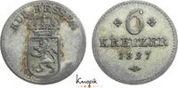 Hessen-Kassel 6 Kreuzer Wilhelm II. 1821-1847. -