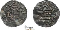 Regensburg, herzogliche Münzstätte Pfennig Heinrich IV., der Heilige, als Herzog 995-1002. -