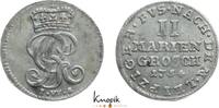Braunschweig-Calenberg-Hannover, ab 1692 Kftm. Han 2 Mariengroschen Georg II. 1727-1760. -