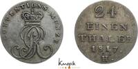 Braunschweig-Calenberg-Hannover, ab 1692 Kftm. Han 1/24 Taler Georg III. 1760-1820. -