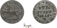 Braunschweig-Wolfenbüttel 6 Pfennig Friedrich Wilhelm 1806-1815. -
