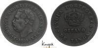 Portugiesisch Indien Cu 1/8 Tanga Luiz I. 1861-1889. -