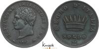Italien-Königreich (unter Napoleon) Cu Soldo Napoleon I. 1804-1814. -