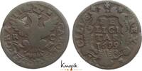 Italien-Sizilien Cu Grano Carl II. 1665-1700. -