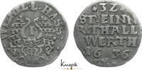 Hessen-Kassel 1/32 Taler (Albus) Wilhelm V. 1627-1637. -