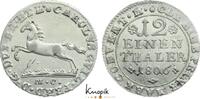 Braunschweig-Wolfenbüttel 1/12 Taler Karl Wilhelm Ferdinand 1780-1806. -