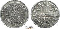 Braunschweig-Calenberg-Hannover, ab 1692 Kftm. Han 4 Mariengroschen Georg I. Ludwig 1698-1714. -