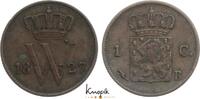 Niederlande-Königreich Cu 1 Cent Wilhelm I. 1813-1815-1840. -