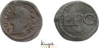 Italien-Mantua AE Quattrino Federico I. Conzaga 1478-1484. -