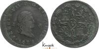 Spanien Cu 8 Maravedis Ferdinand VII. 1808-1833. -