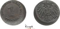 Kleinmünzen Verprägung 1 Pfennig 1 -