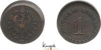 Kleinmünzen Verprägung 1 Pfennig 1 -