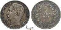 Frankreich 5 Francs Napoleon III. 1852-1870. -