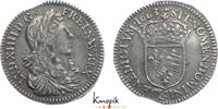 Frankreich 1/12 Ècu au buste juvénile 16 Ludwig XIV. 1643-1715. -