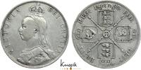 Großbritannien Florin Victoria 1837-1901. -