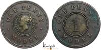 Großbritannien Penny Victoria 1837-1901. -