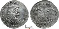 Magdeburg, Erzbistum 2/3 Taler August von Sachsen-Weißenfels 1638-1680. -