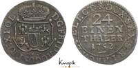Sachsen-Albertinische Linie 1/24 Taler Friedrich August II. 1733-1763. -