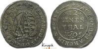 Sachsen-Albertinische Linie 1/12 Taler Friedrich August I. 1694-1733. -