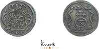 Sachsen-Albertinische Linie Pfennig Friedrich August I. 1694-1733. -