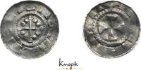 Meißen-Oberlausitzregion Hochrandpfennig (etwa Anonyme Münzstätte. Vermutlich Konrad II. 1024-1039. -