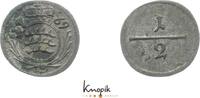 Württemberg 1/2 Kreuzer Karl Eugen 1744-1793. -