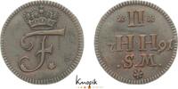 Sachsen-Hildburghausen Cu 2 Heller Friedrich 1784-1826. -