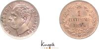 Italien-Königreich 1 Centesimo Umberto I. 1878-1900. -