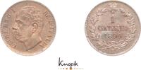 Italien-Königreich 1 Centesimo Umberto I. 1878-1900. -