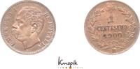 Italien-Königreich 1 Centesimo Umberto I. 1878-1900. -