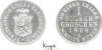 Reuss, älterer Linie zu Obergreiz Silbergroschen Heinrich XXII. 1859-1902. -