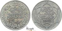 Marokko 1/4 Rial 'Abd al-Hafiz AH 1326-1330 / 1908-1912. -