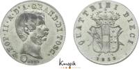 Italien-Toskana Da 10 Quattrini Leopold II. 1824-1848, 1849-1859. -