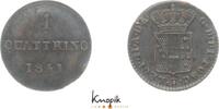 Italien-Toskana 1 Quattrino Leopold II. 1824-1848, 1849-1859. -