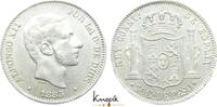 Philippinen 50 Centavos Alfonso XII. 1874-1885. -