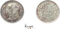 Niederlande-Königreich 10 Cent Wilhelmina I. 1890-1948. -
