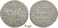 Hessen-Kassel 1/8 Taler Karl 1670-1730. -