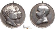 Frankreich Silbermedaille Medaillen Napoleons I., seiner Zeit und mit Bezug auf ihn. -