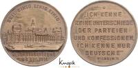 Erster Weltkrieg Bronzemedaille Kaiser Wilhelm II. von Preußen *1859 Berlin, + 1941 Doorn, Niederlande. -