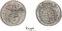 Sachsen-Coburg Dreier Albrecht III. 1680-1699. -