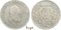Sachsen-Albertinische Linie 1/6 Taler Friedrich August III. 1763-1806. -